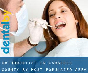 Orthodontist in Cabarrus County by most populated area - page 1