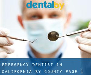 Emergency Dentist in California by County - page 1