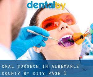 Oral Surgeon in Albemarle County by city - page 1