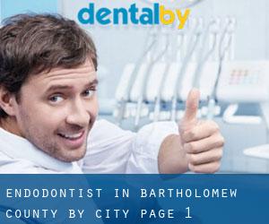 Endodontist in Bartholomew County by city - page 1