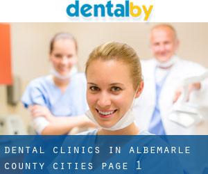 dental clinics in Albemarle County (Cities) - page 1