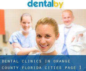 dental clinics in Orange County Florida (Cities) - page 1
