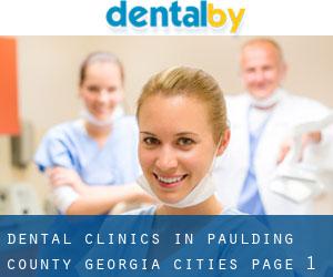 dental clinics in Paulding County Georgia (Cities) - page 1