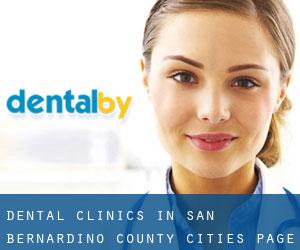 dental clinics in San Bernardino County (Cities) - page 1
