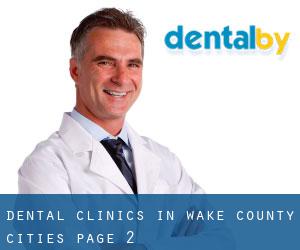 dental clinics in Wake County (Cities) - page 2