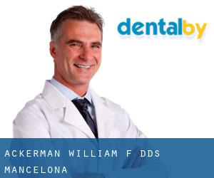 Ackerman William F DDS (Mancelona)