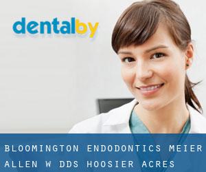 Bloomington Endodontics: Meier Allen W DDS (Hoosier Acres)