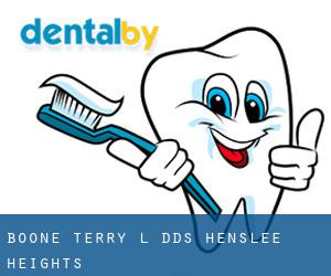 Boone Terry L DDS (Henslee Heights)
