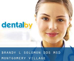 Brandy L Solomon, DDS, MSD (Montgomery Village)