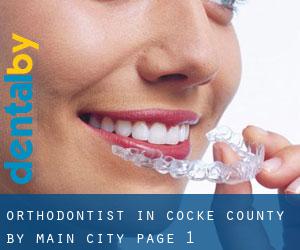 Orthodontist in Cocke County by main city - page 1