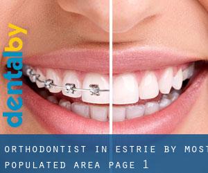 Orthodontist in Estrie by most populated area - page 1