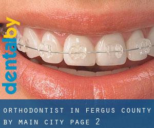 Orthodontist in Fergus County by main city - page 2