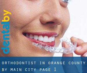 Orthodontist in Orange County by main city - page 1