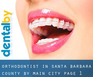 Orthodontist in Santa Barbara County by main city - page 1