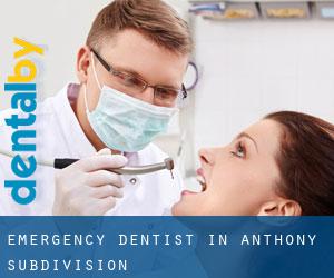 Emergency Dentist in Anthony Subdivision