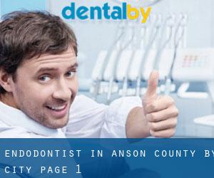 Endodontist in Anson County by city - page 1