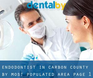 Endodontist in Carbon County by most populated area - page 1