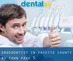 Endodontist in Fayette County by town - page 5