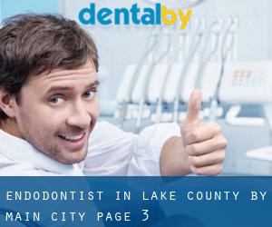 Endodontist in Lake County by main city - page 3