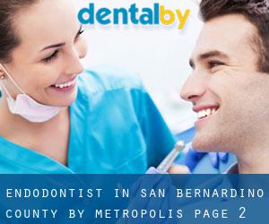 Endodontist in San Bernardino County by metropolis - page 2