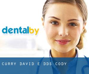 Curry David E DDS (Cody)