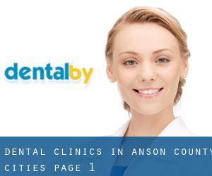 dental clinics in Anson County (Cities) - page 1