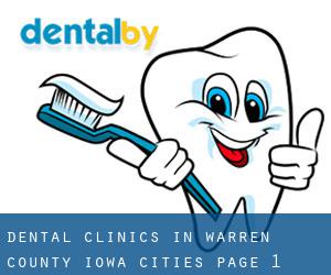 dental clinics in Warren County Iowa (Cities) - page 1