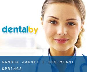 Gamboa Jannet E DDS (Miami Springs)