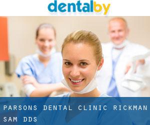 Parsons Dental Clinic: Rickman Sam DDS