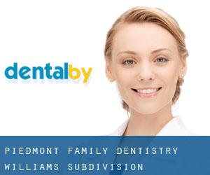 Piedmont Family Dentistry (Williams Subdivision)